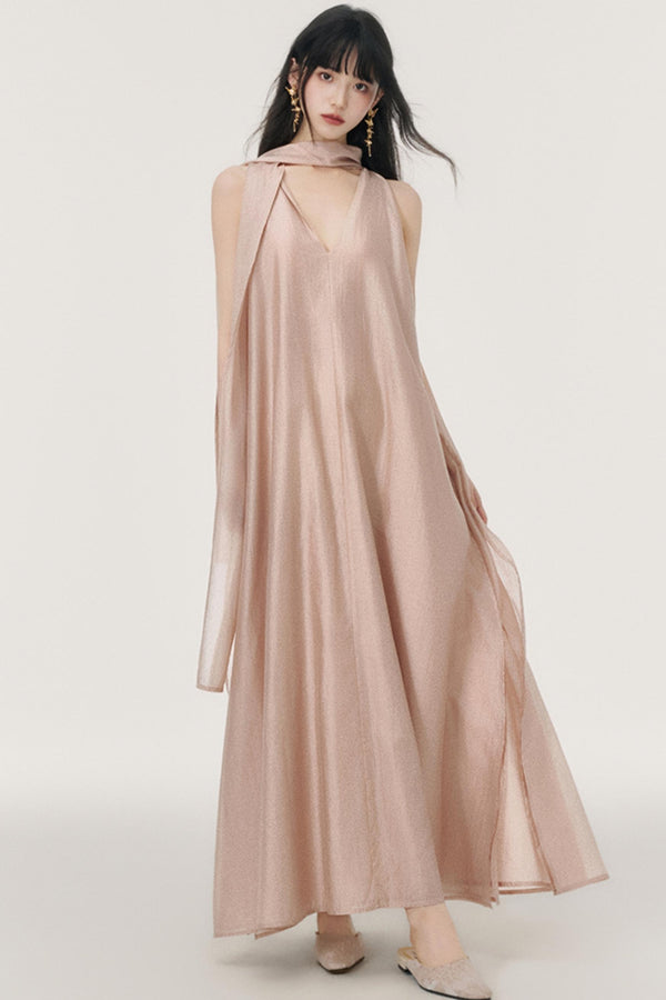 Summer Flutter Maxi Dress