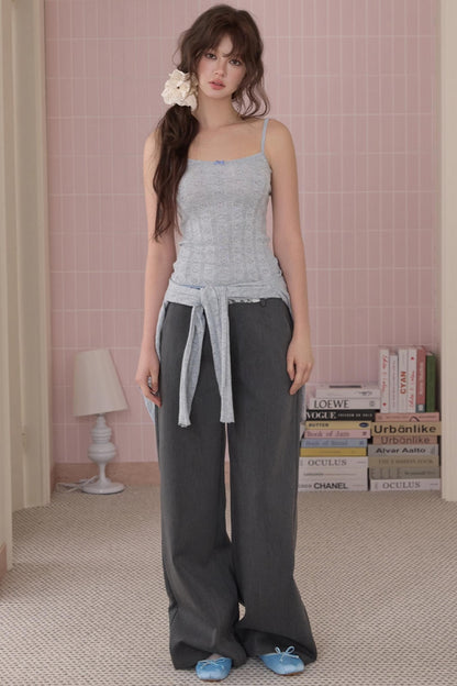 Retro Fit Lace Pants