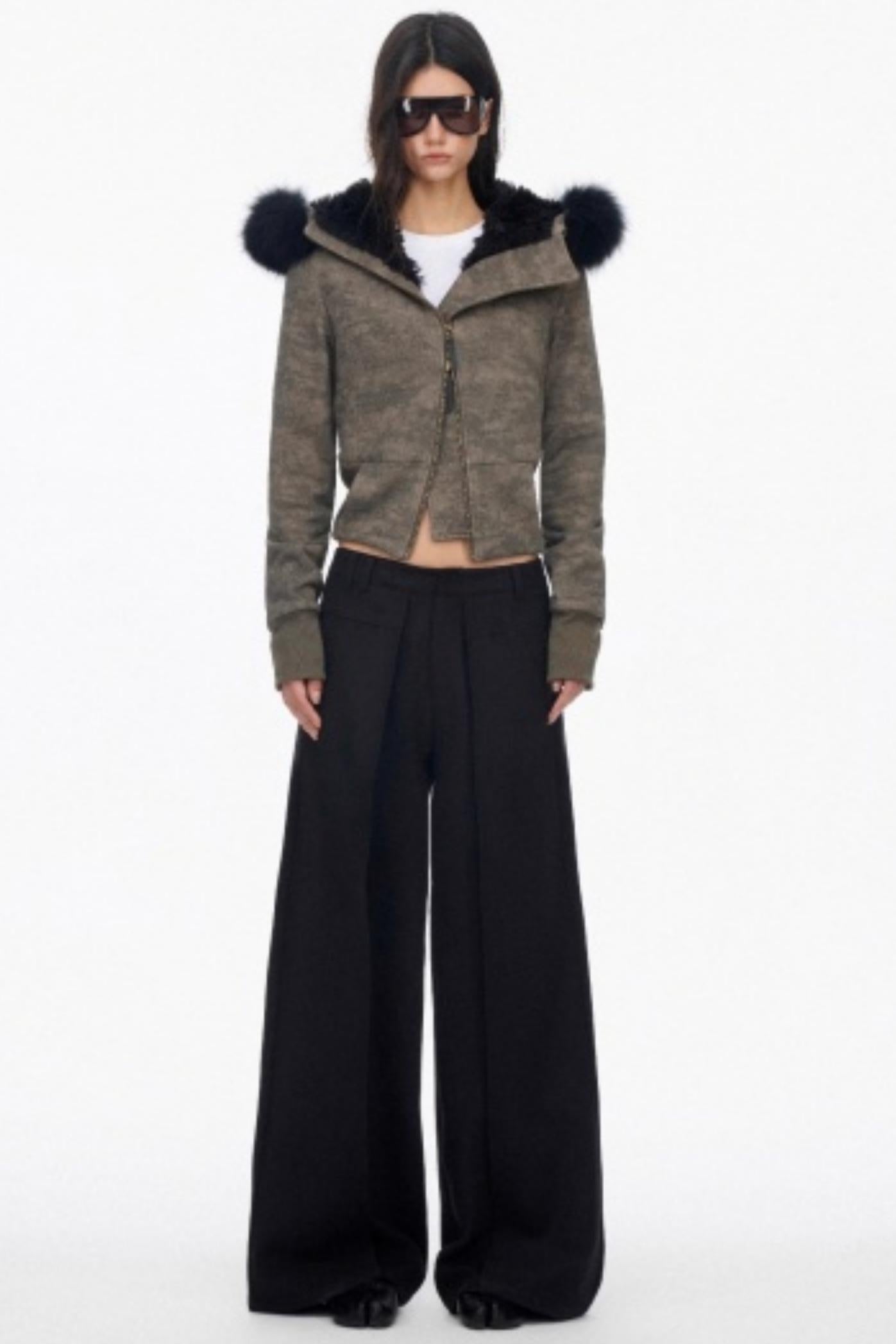 Luxury Pleated Draped Pants