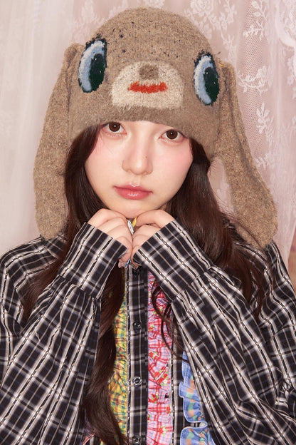 Caramel Brown Knitted Hat