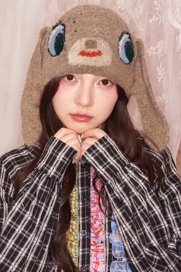 Caramel Brown Knitted Hat