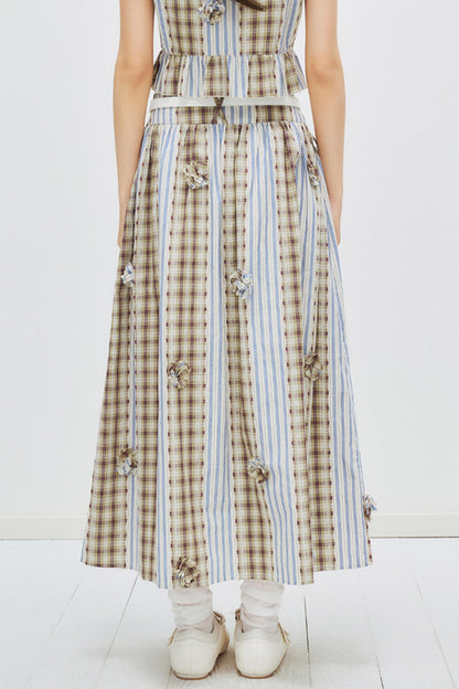 Floral Patchwork Bastier Skirt Set-Up