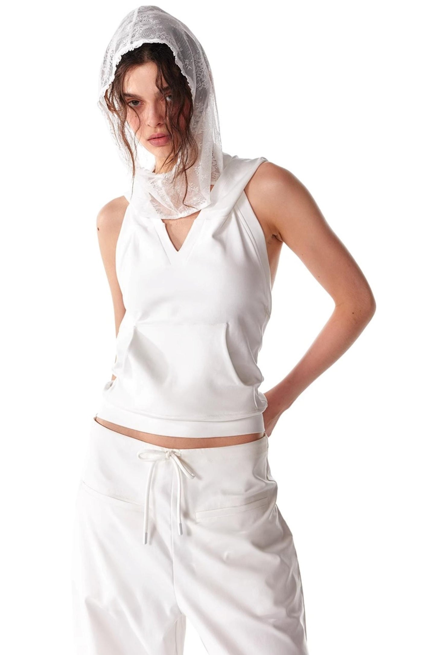 Fashionable Backless Tank Top