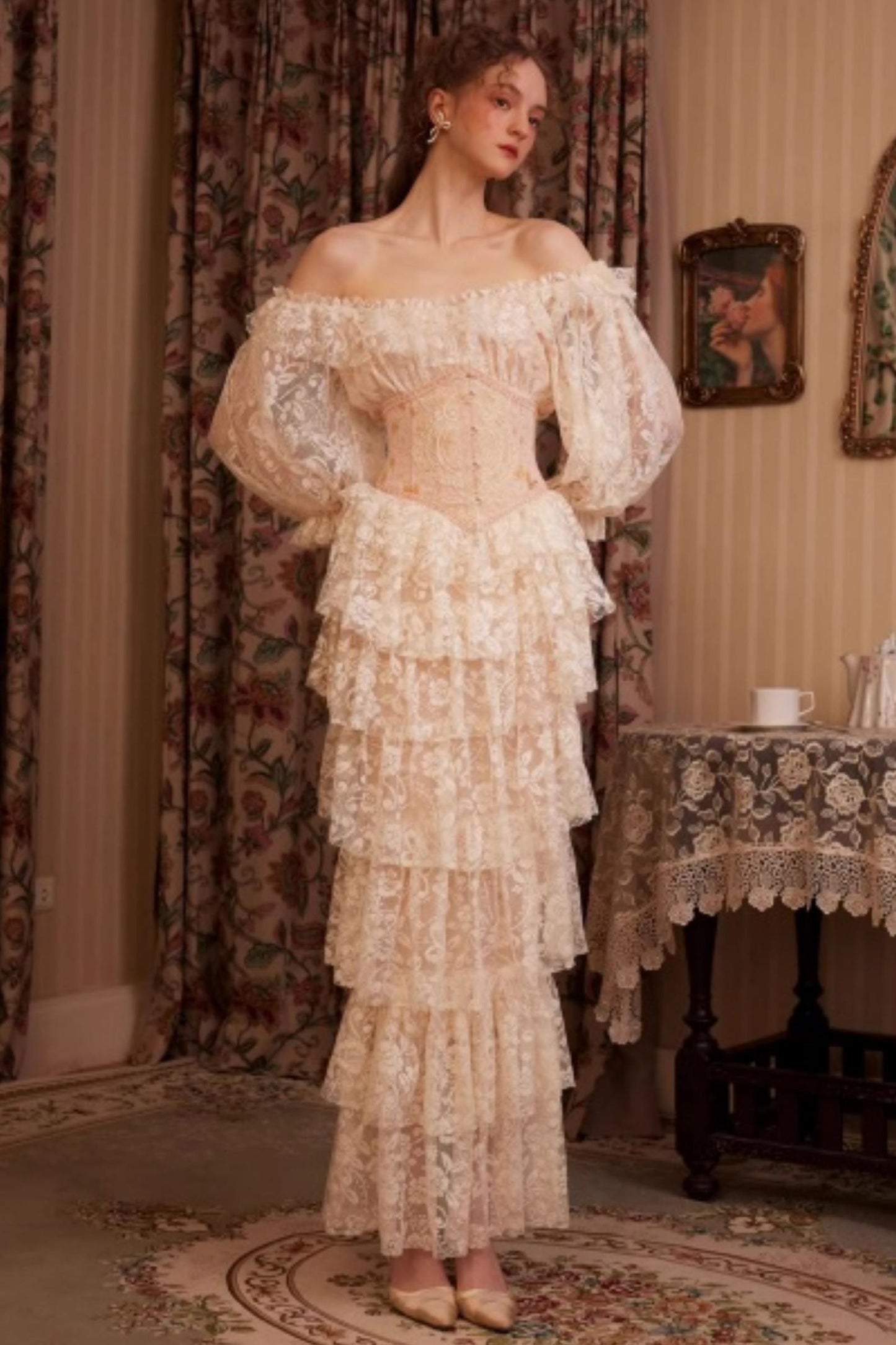 Aurora Lace Fairy Dress Set-Up