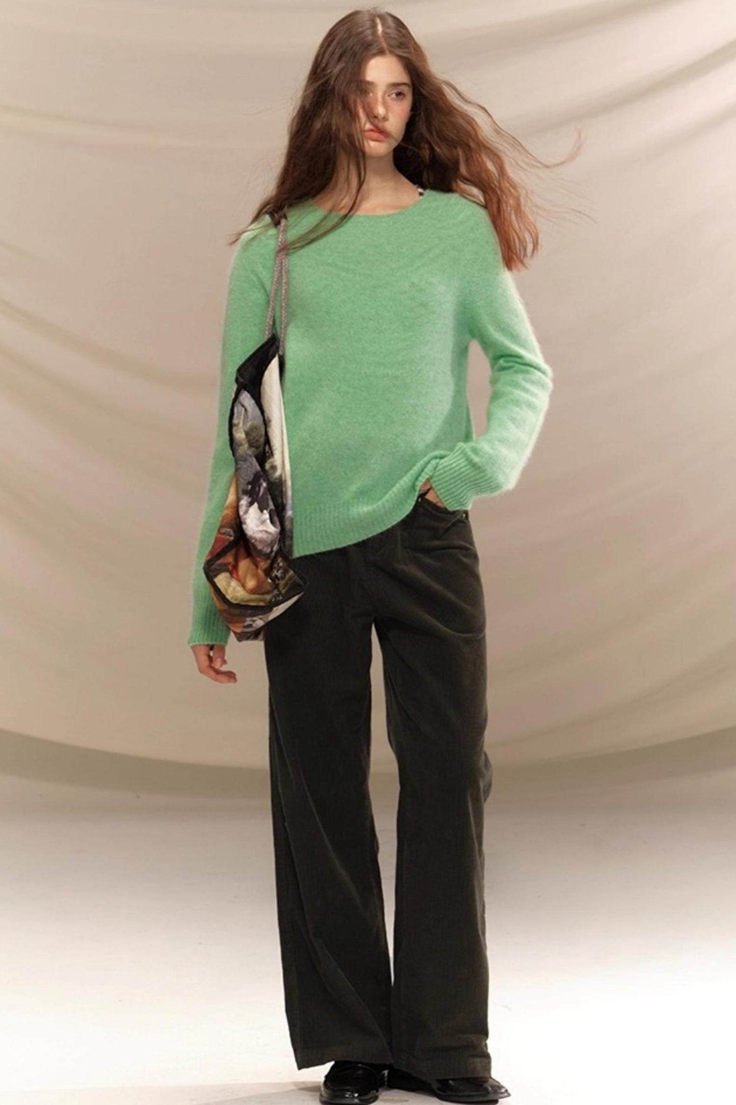 Cashmere Crew Neck Sweater