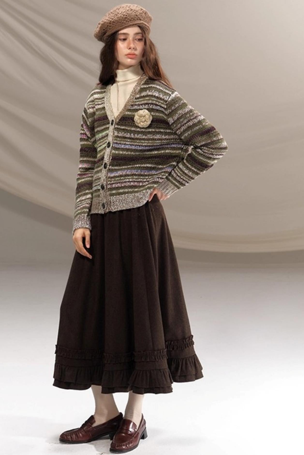 London Castle Vintage Wool Cardigan