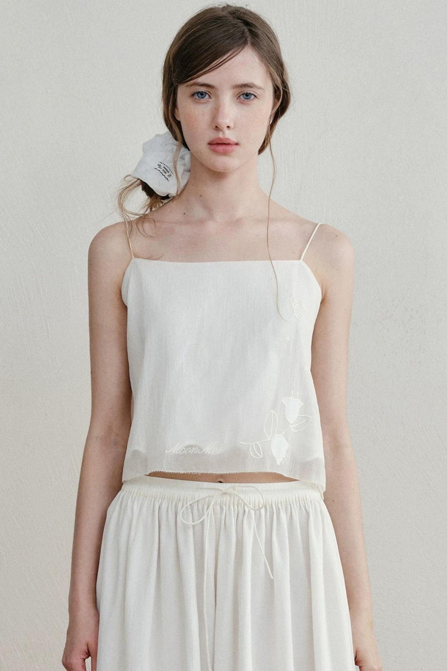 Cloud Puff Mesh Scrunchie