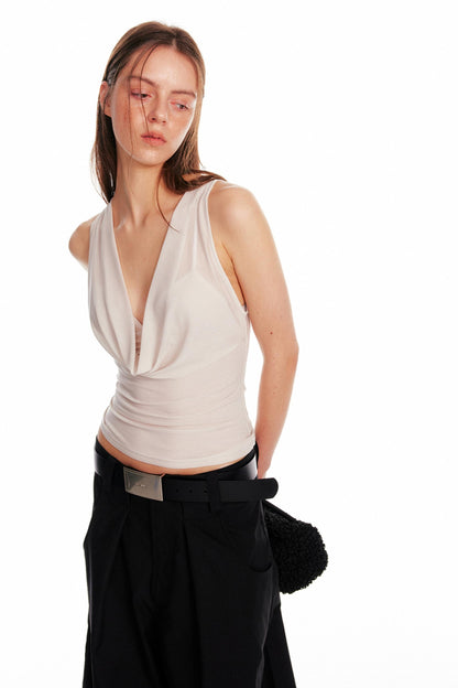 Summer Acetate Knit Camisole