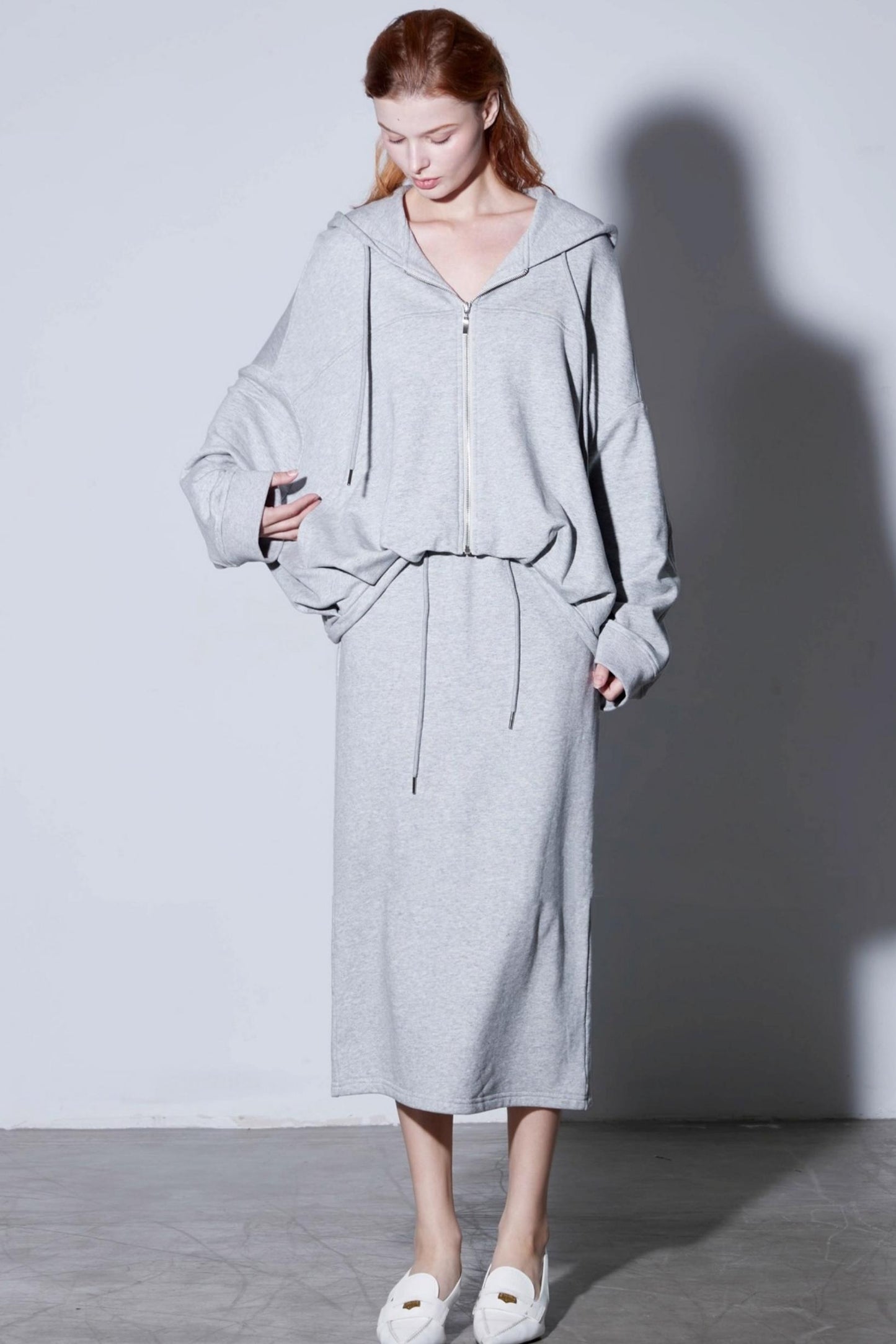 Comfort Cloud Cotton Hooded Sweatshirt Set-Up