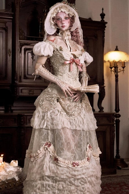 Eros Poetry Vintage One-Shoulder Mesh Top