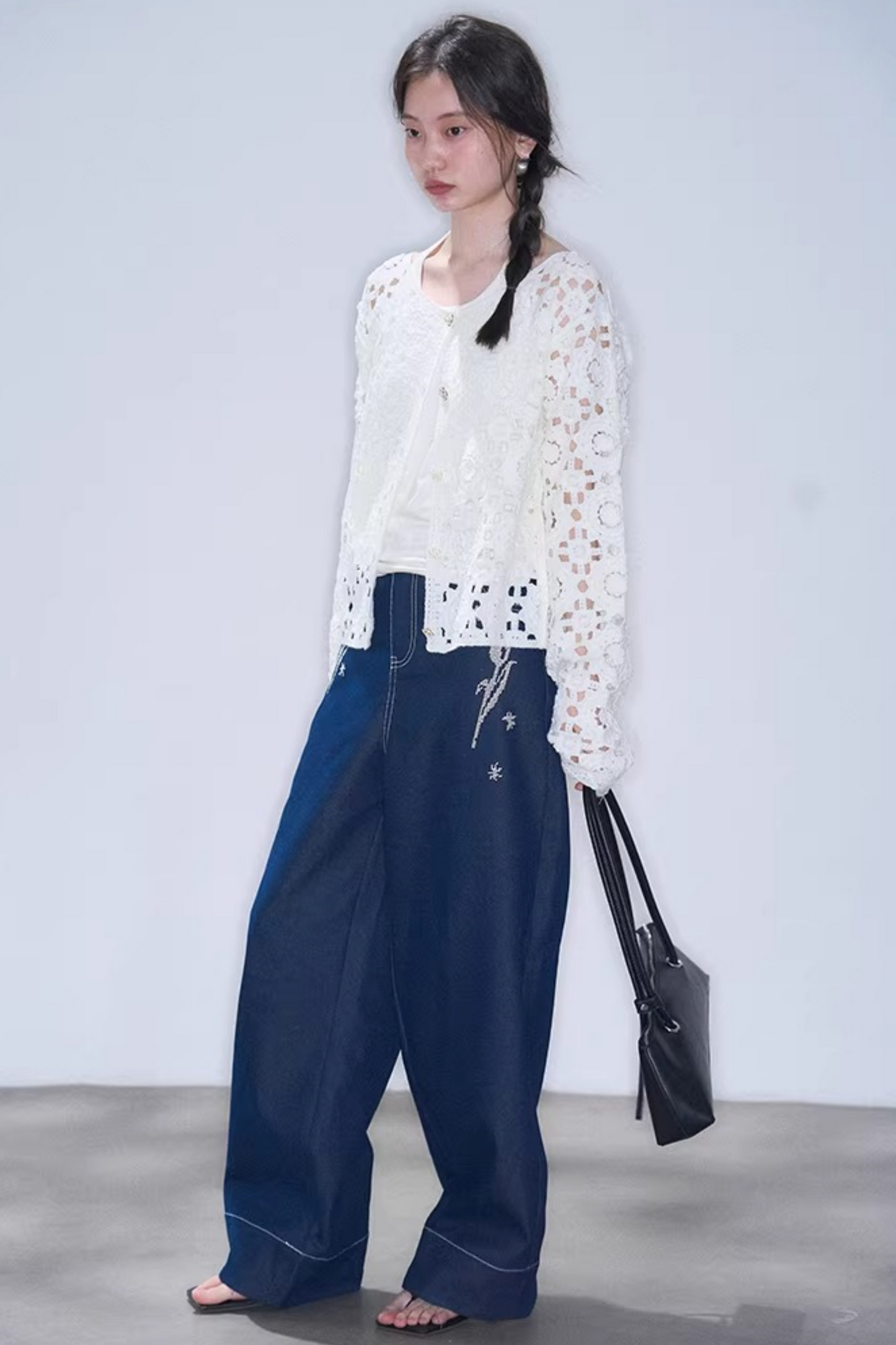 Floral Dream Häkeljacke