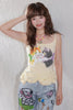 Weißer Kätzchen-Print