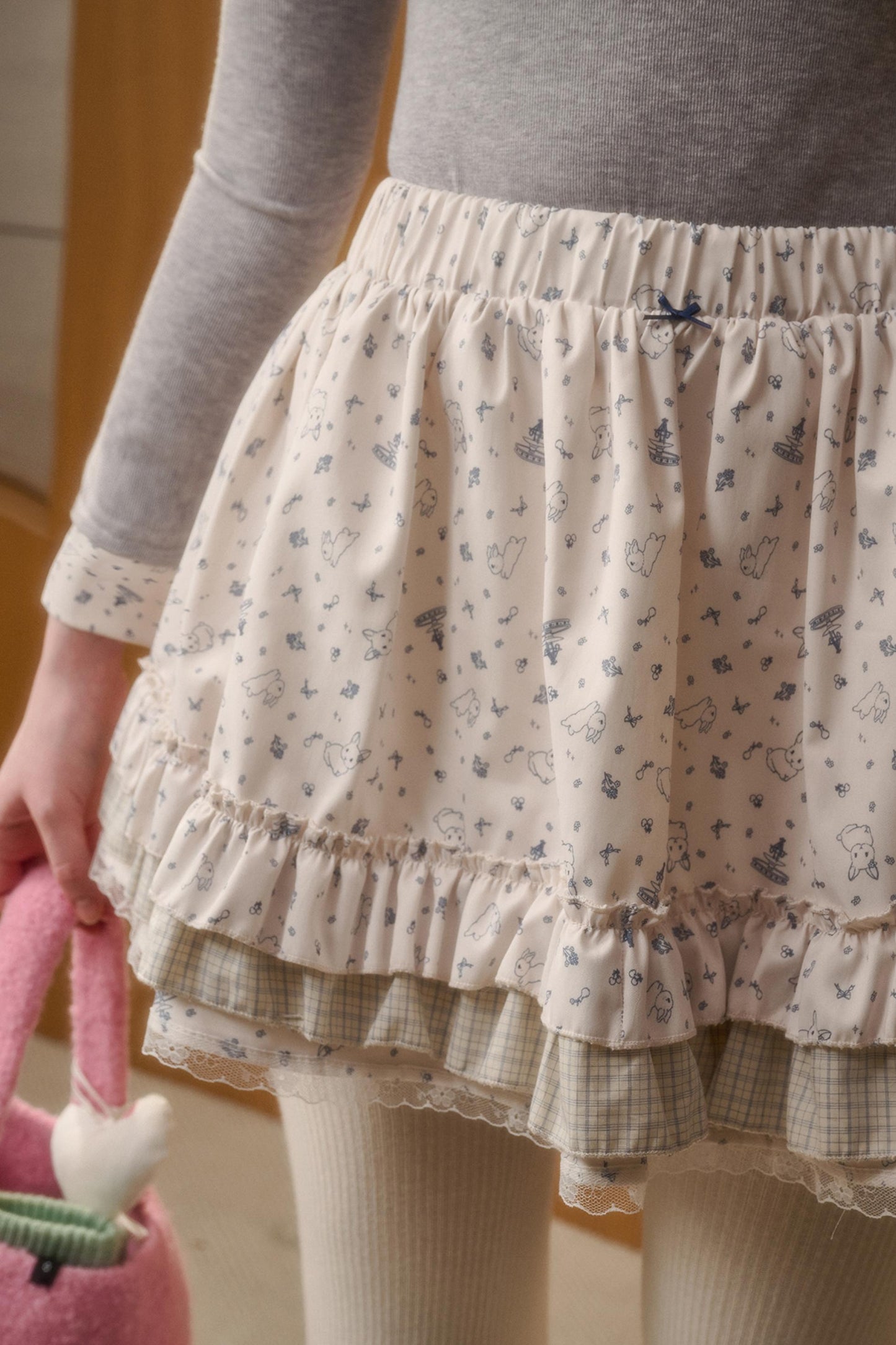 Milky Way Print Skirt Set-Up