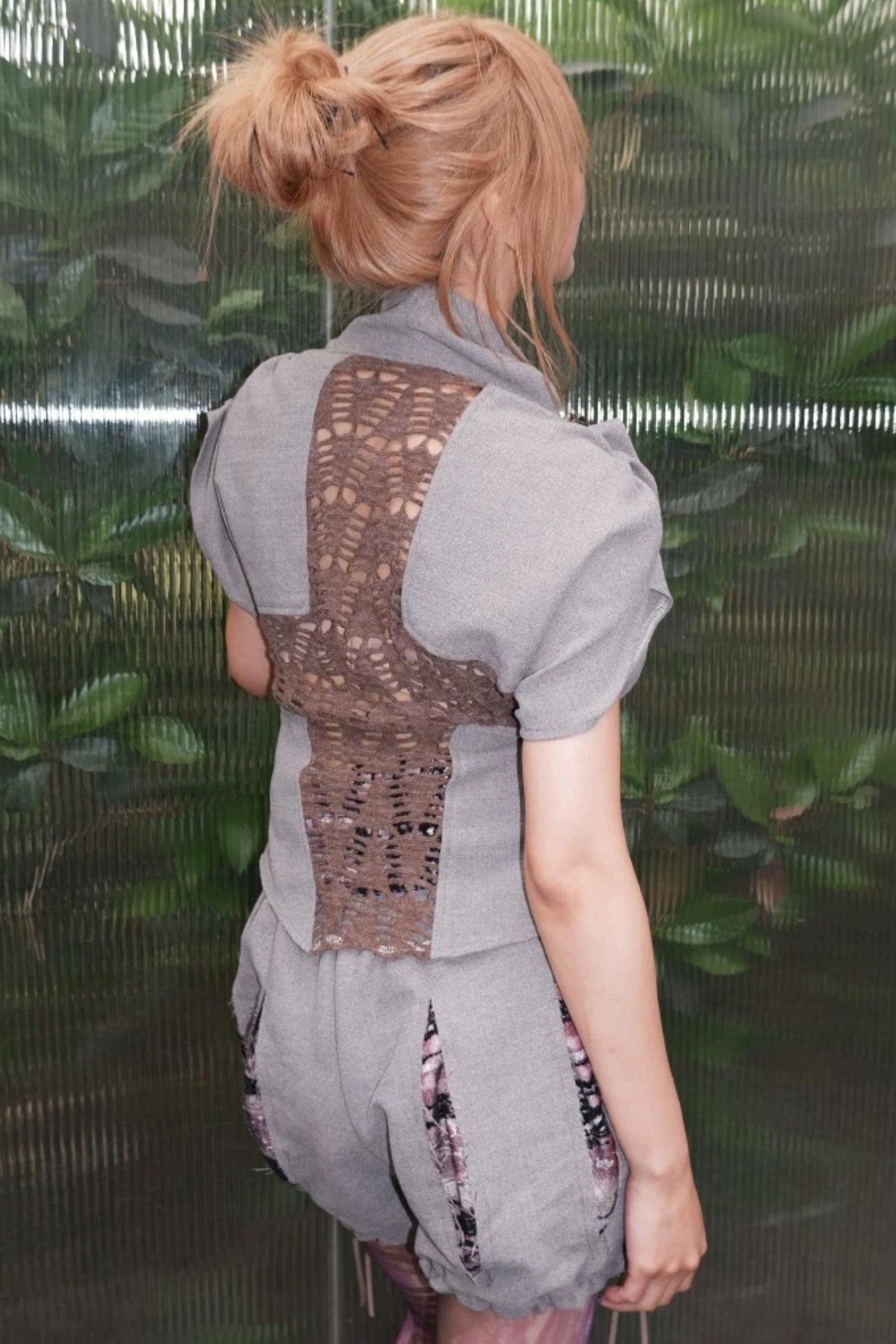 Asymmetrical Layered Collar Vest