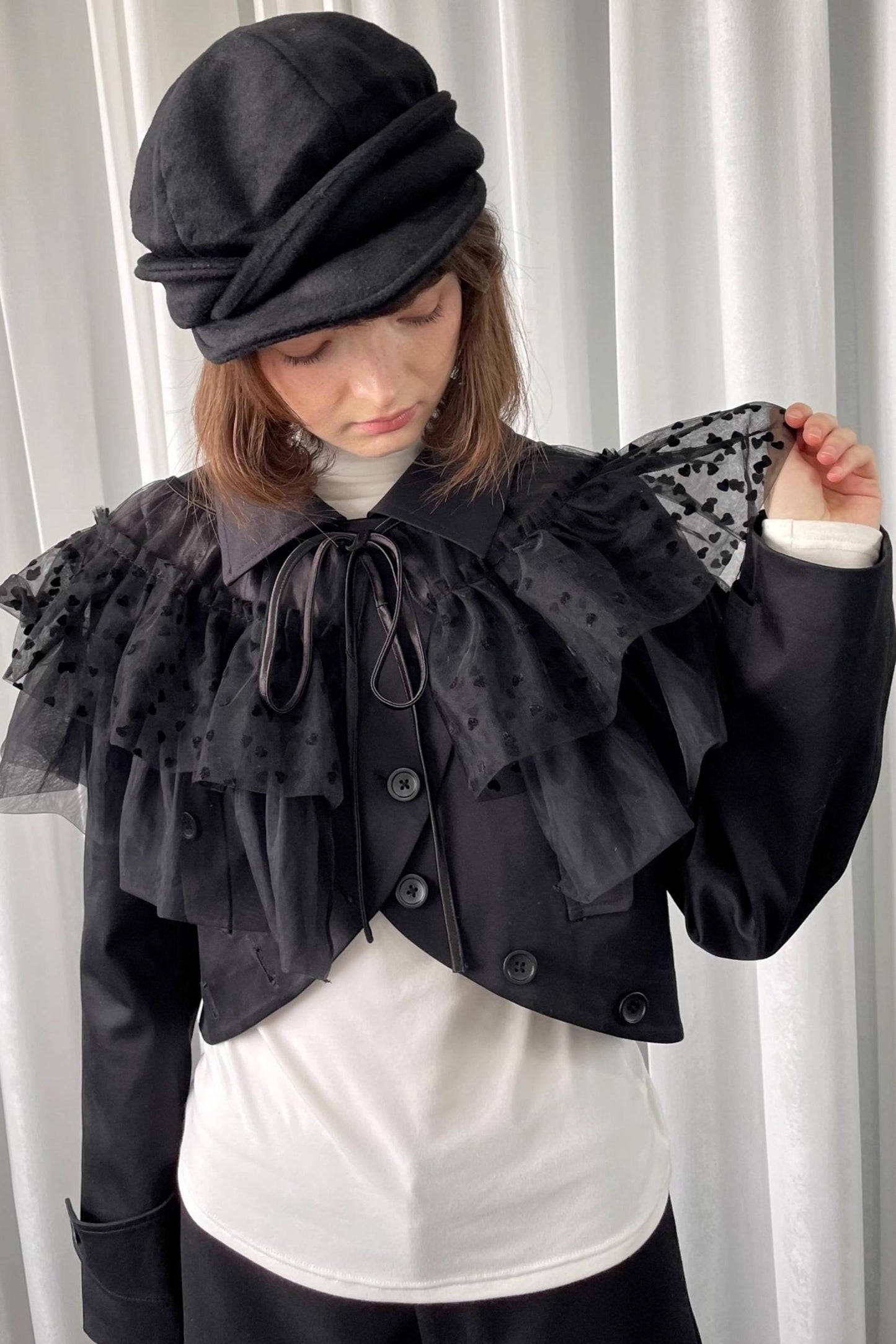 Black Versatile Short Jacket