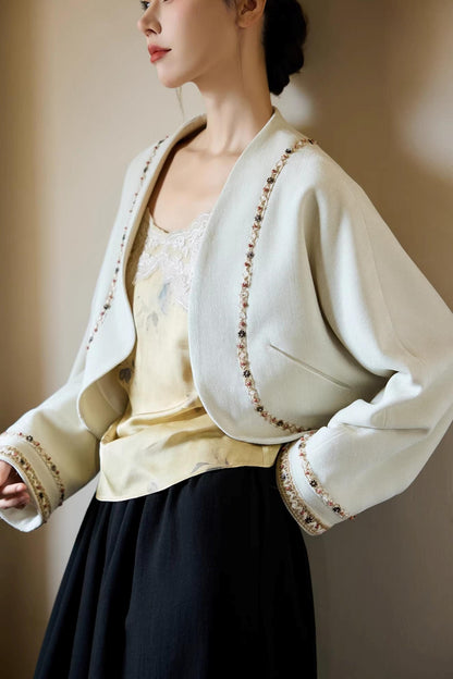 Chinese Cocoon Cardigan Jacket