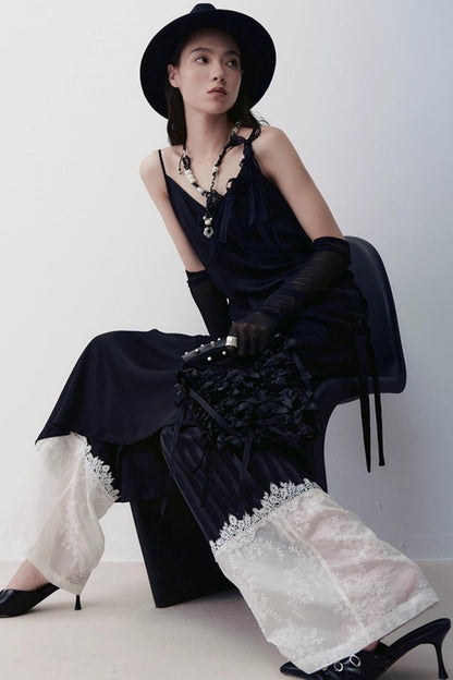 Unique Heart Beaded Glass Necklace