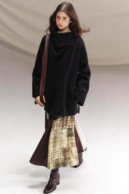 Poetry in the Mist Plaid Skirt