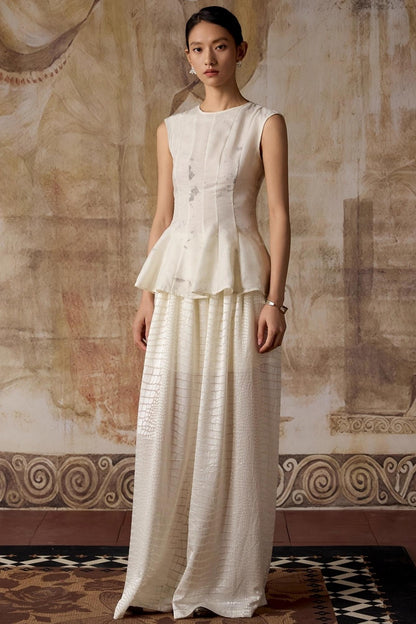 Casual Wide-Leg Pants