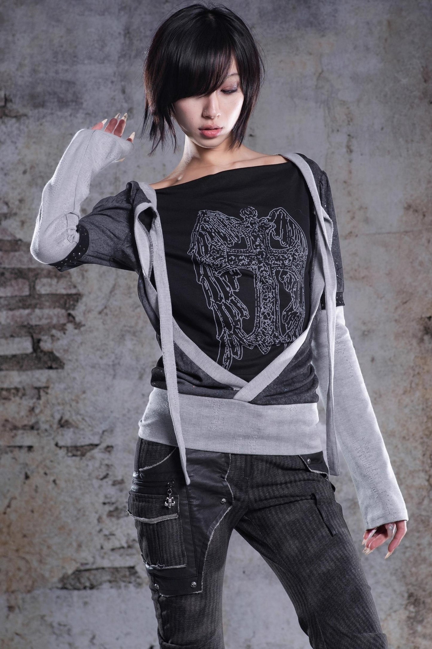 Original V-Neck Knitted Top