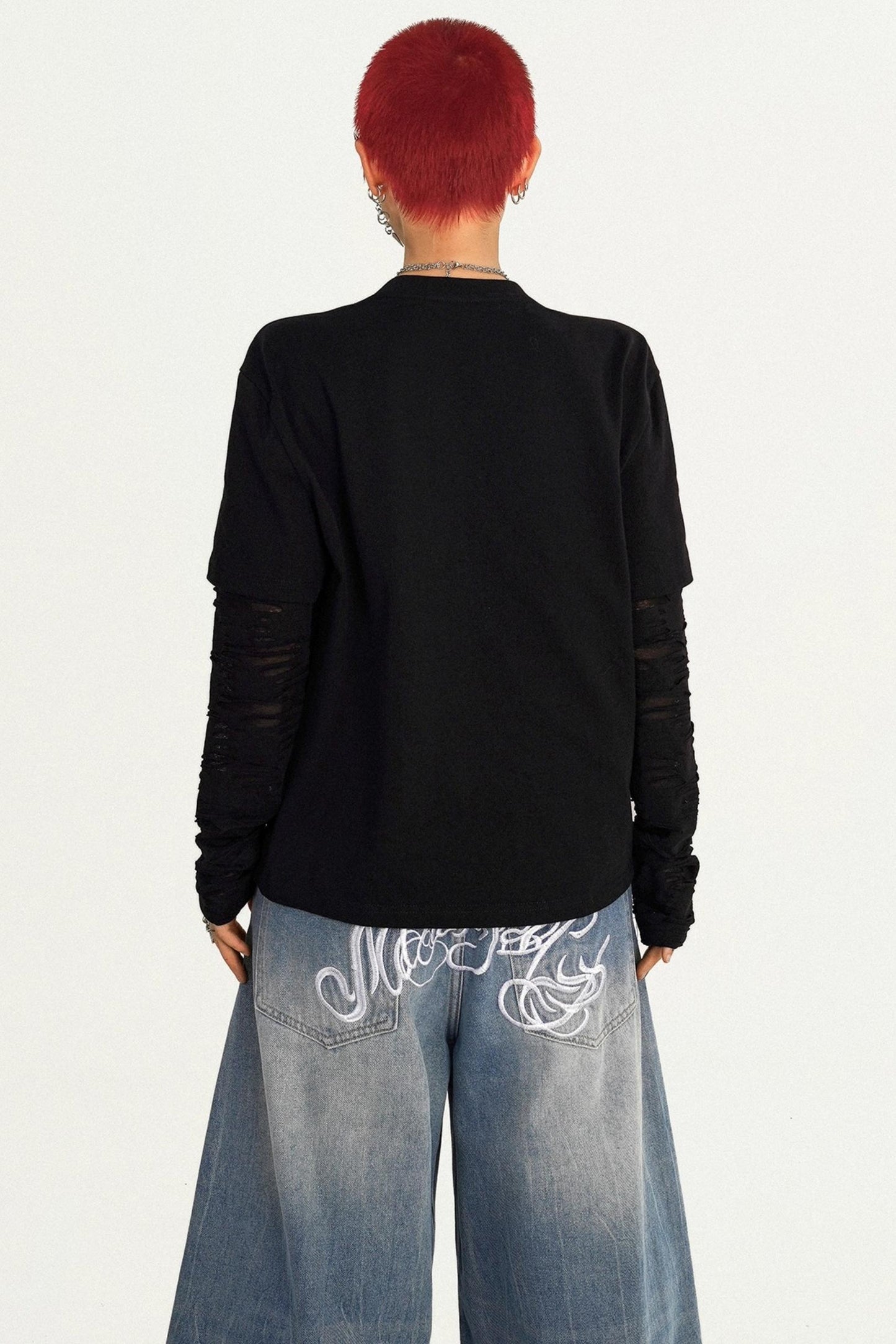 American Hot Girl Cartoon Portrait Sweatshirt