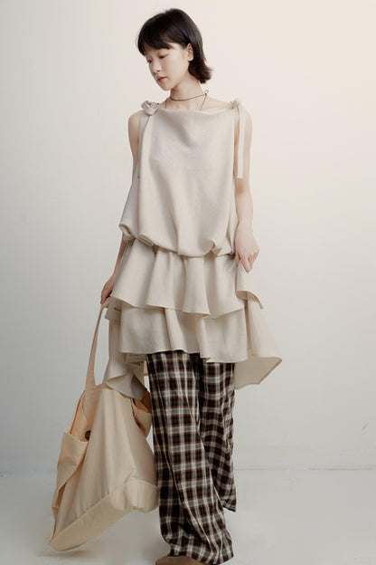 Tramp Geometric Slouchy Pants