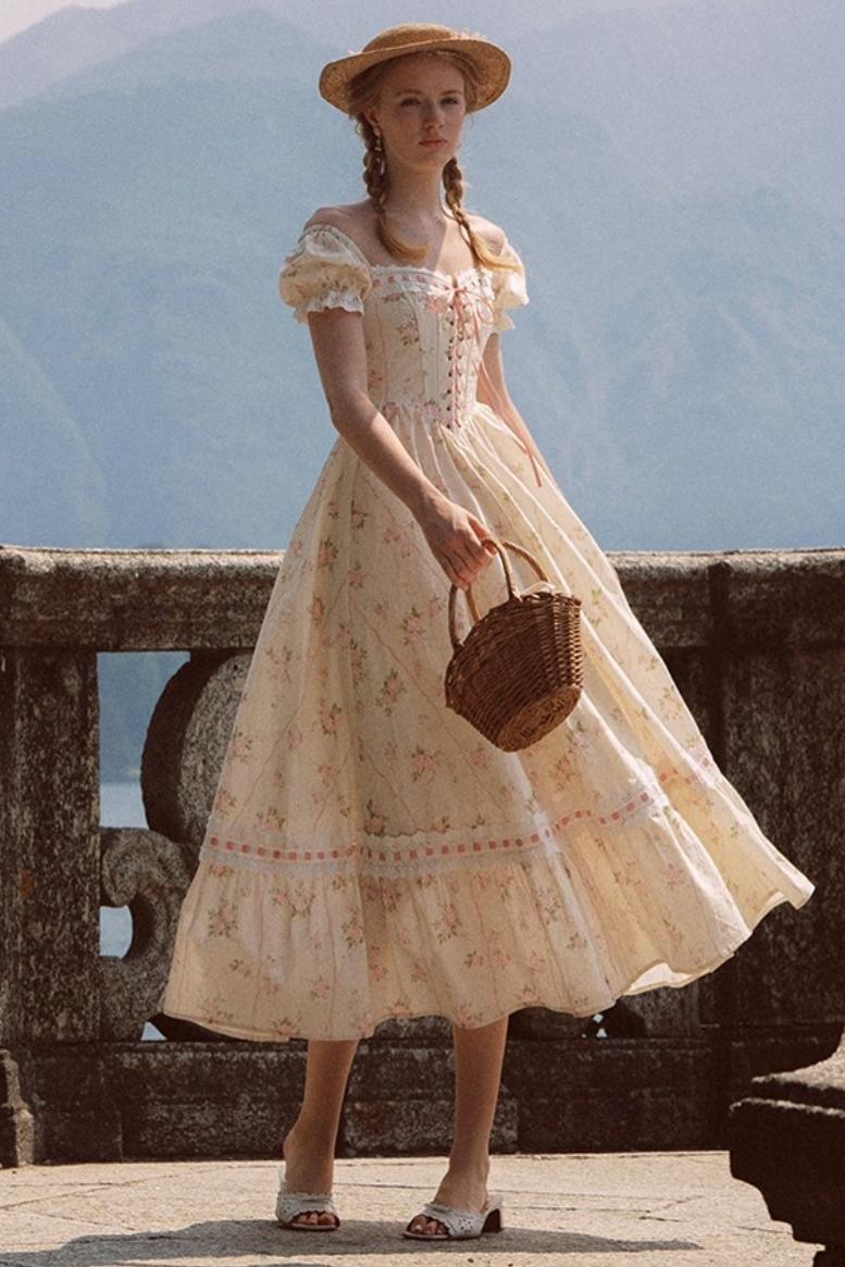 Herringbone Corset Dress