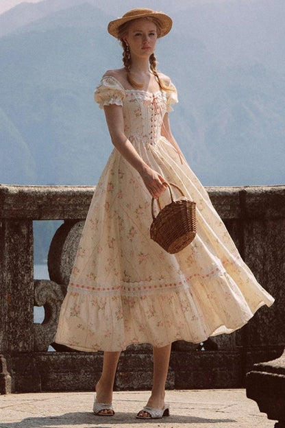 Herringbone Corset Dress