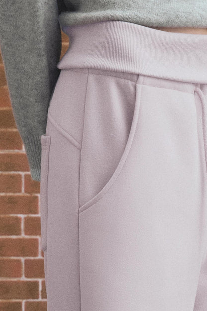 Simple Gray Fleece Sweatpants