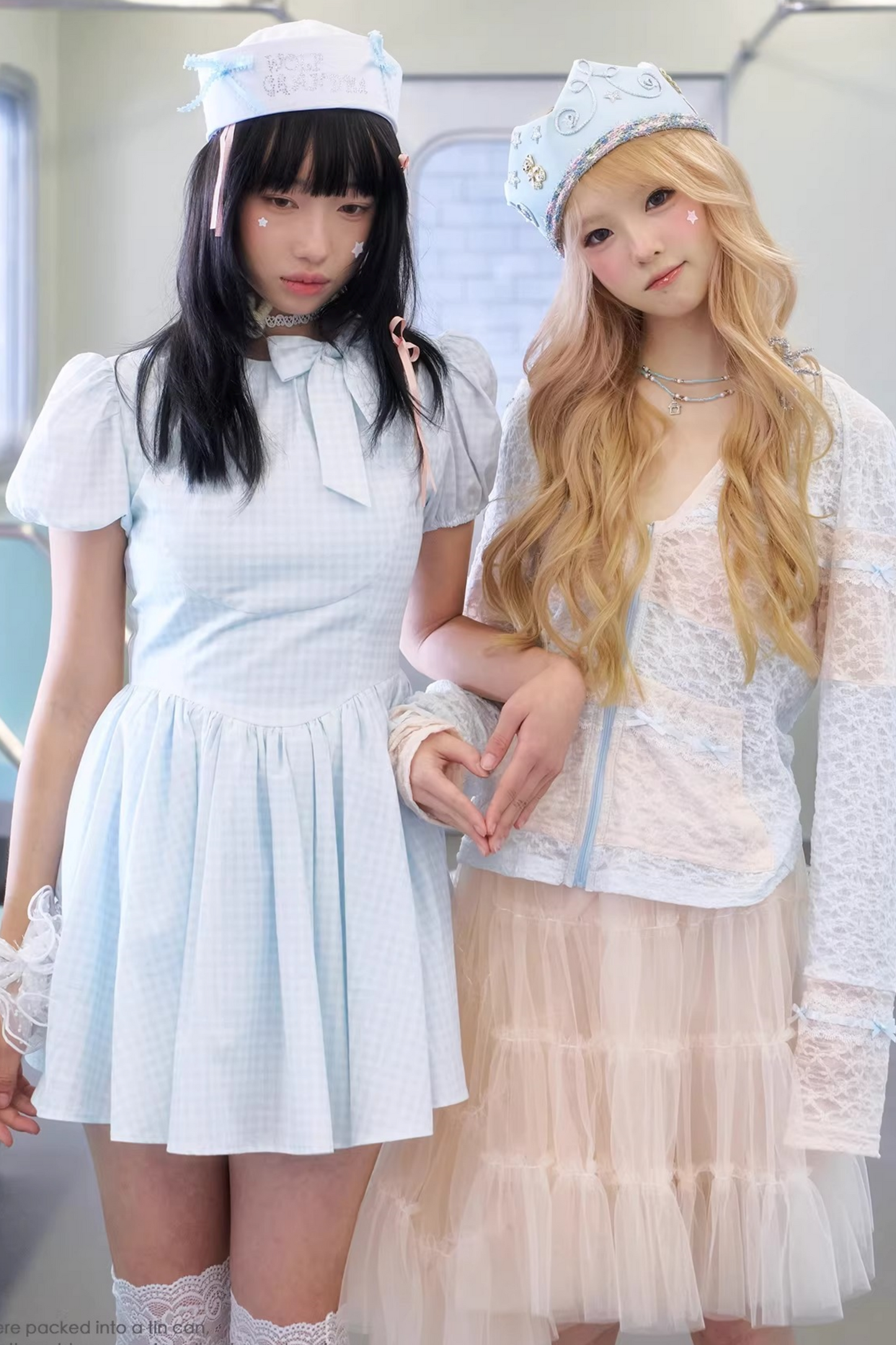 Peach Pink Puffy Skirt