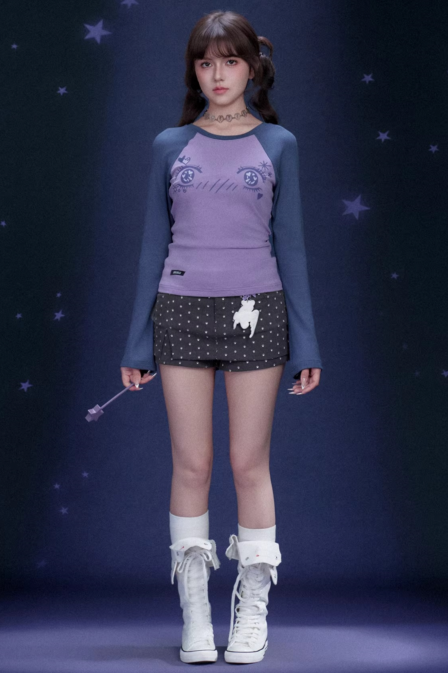 Manga Eye Raglan T-Shirt