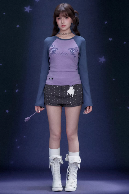 Manga Eye Raglan T-Shirt