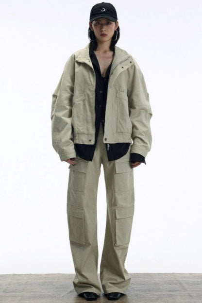 Retro Modern Workwear Jacket