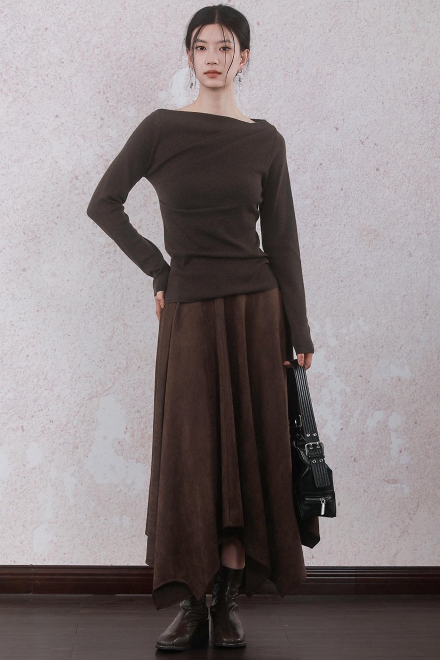 Chestnut Brown Skirt
