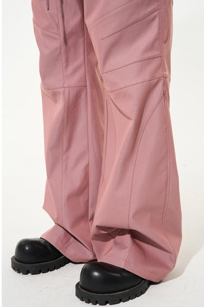 Chic Cropped Twill Pants