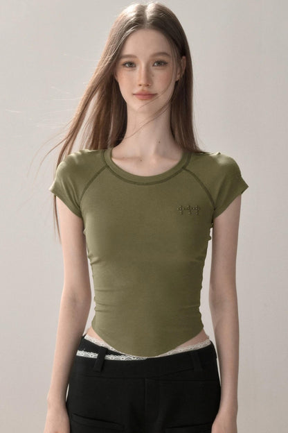Versatile Slim Raglan T-Shirt