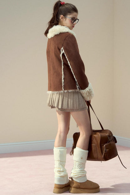 Vintage Suede Winter Jacket