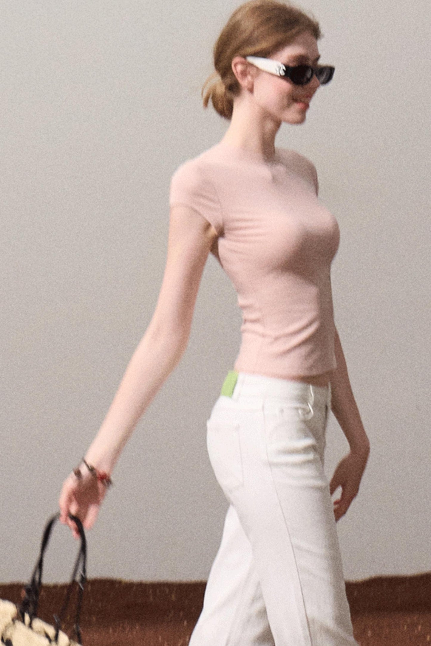 Begonia Bloom Slim Fit T-Shirt