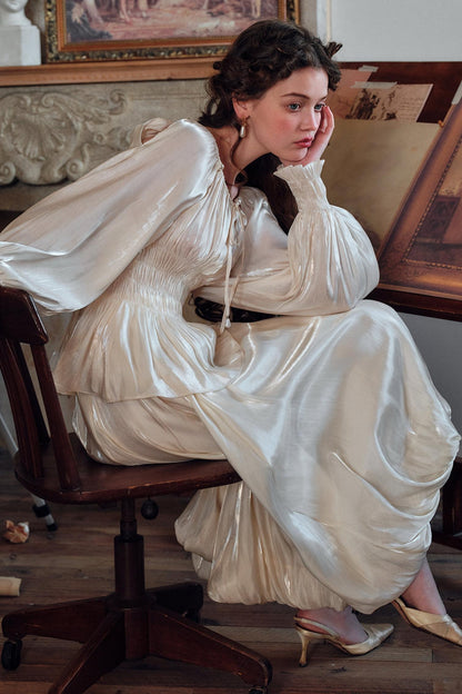 Butterfly Satin Skirt