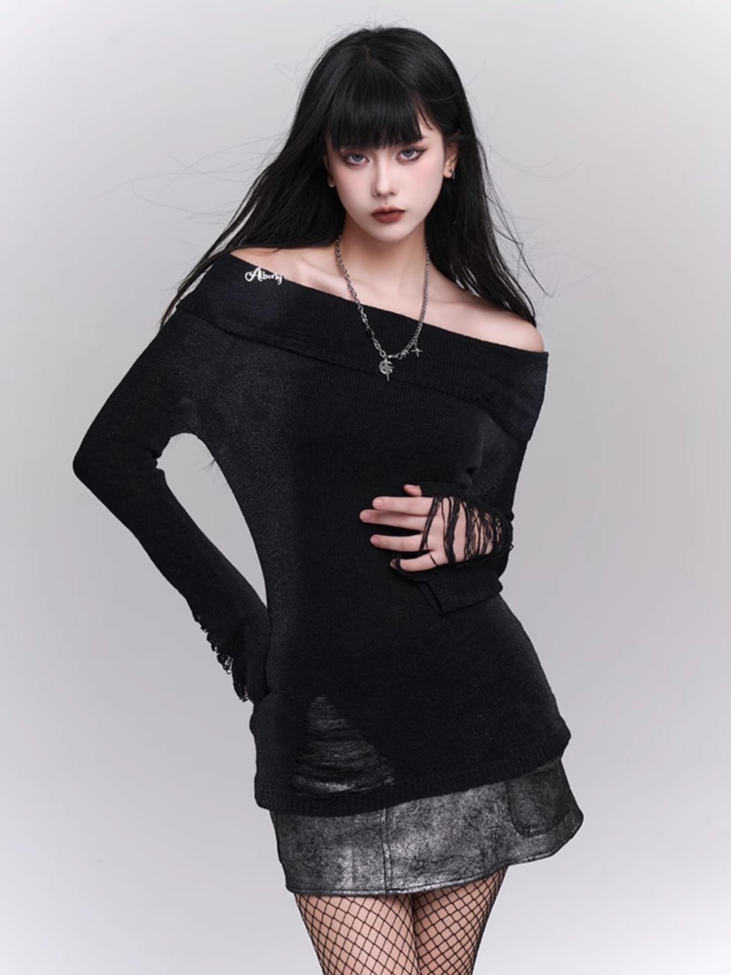 High-End Knitwear Top