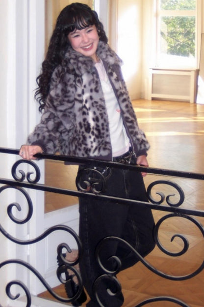 Dreamland Leopard Fur Jacket