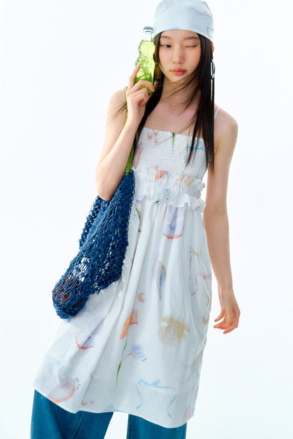 Chic Sea Bustier Skirt