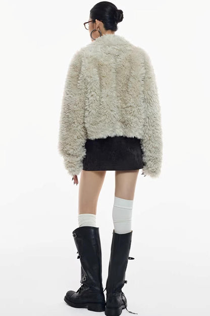 Chenille Velvet Hip Skirt