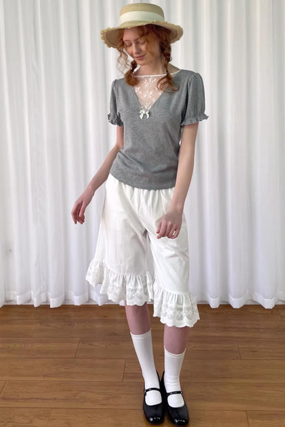 Patchwork Polka Dot T-Shirt