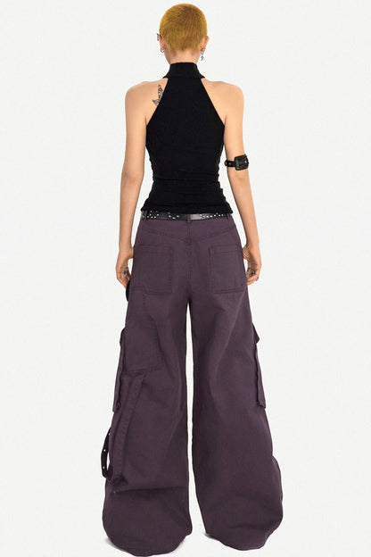 American Retro Multi-Pocket Cargo Pants