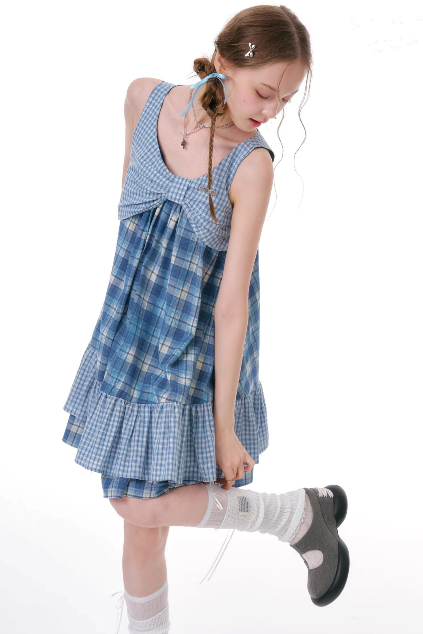 Sweet Dreams Plaid Dress