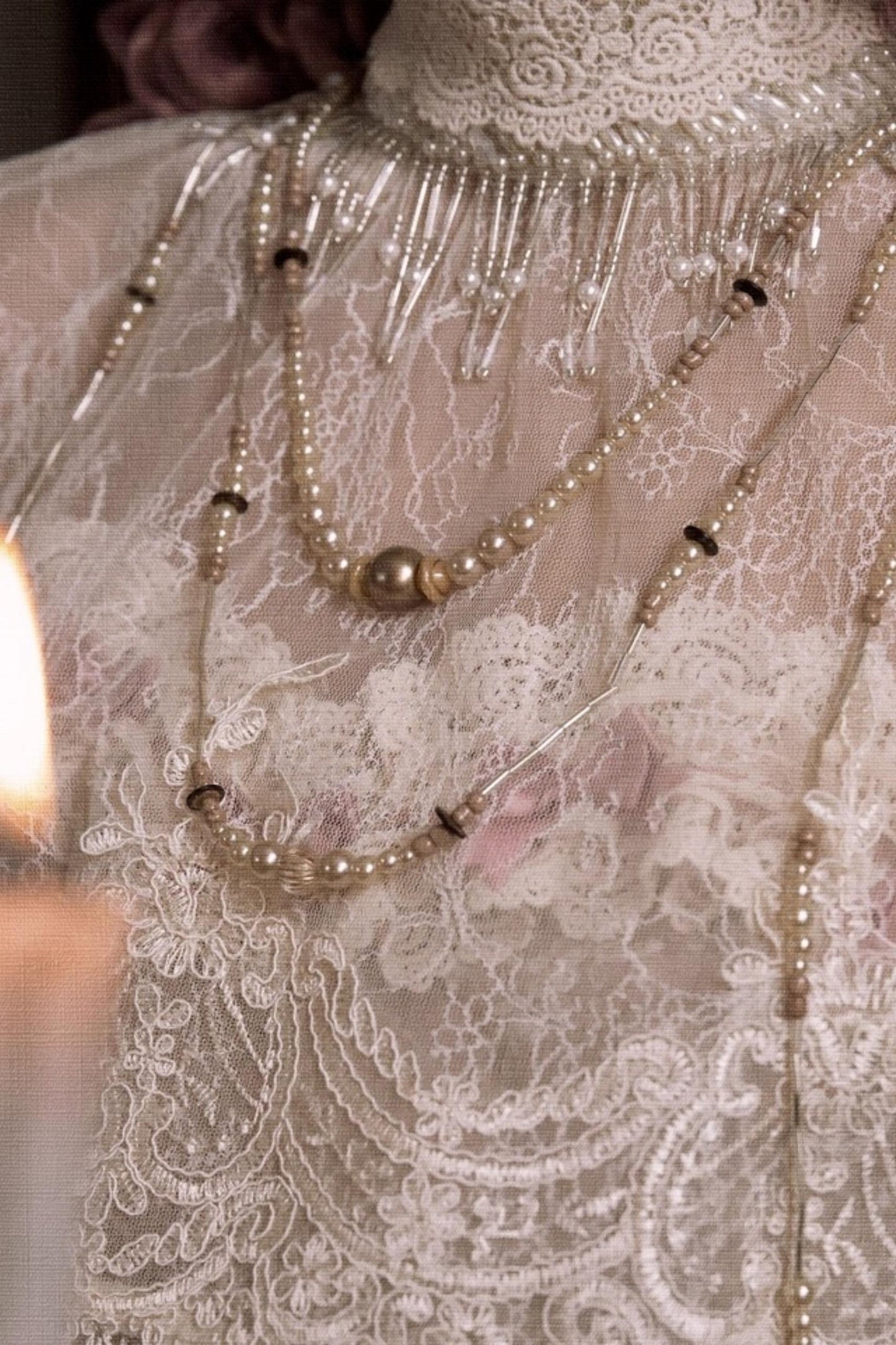 Eros Vintage Lace Cape