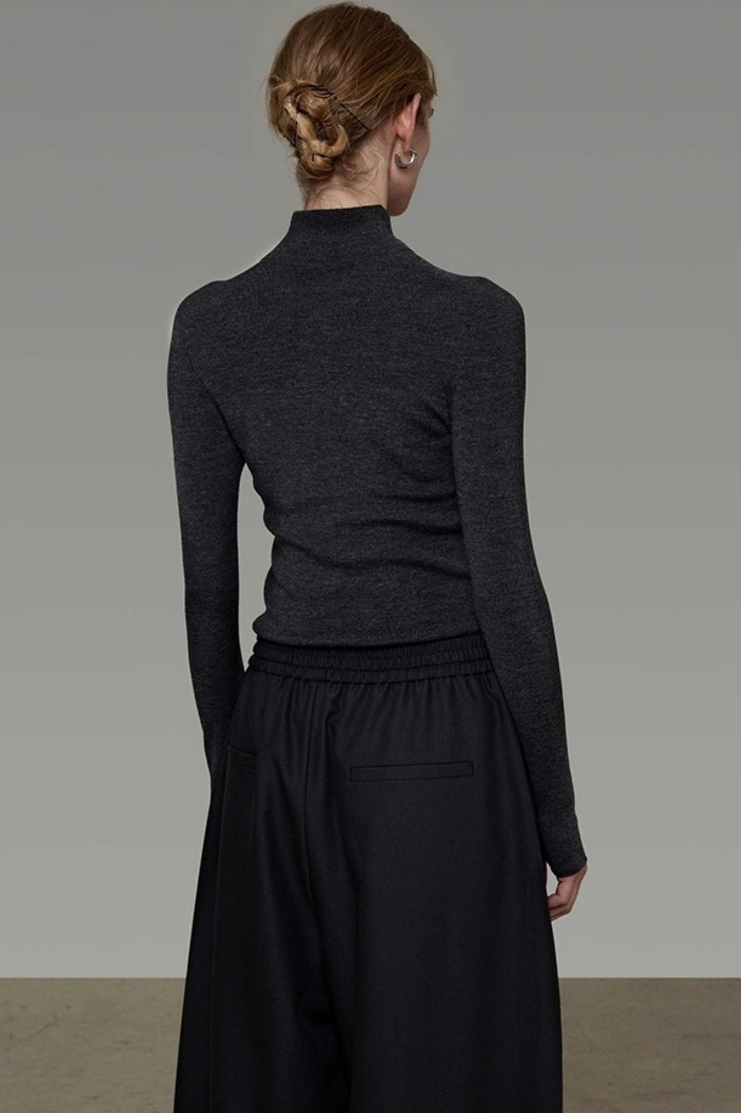 Slim Knitted Base Sweater