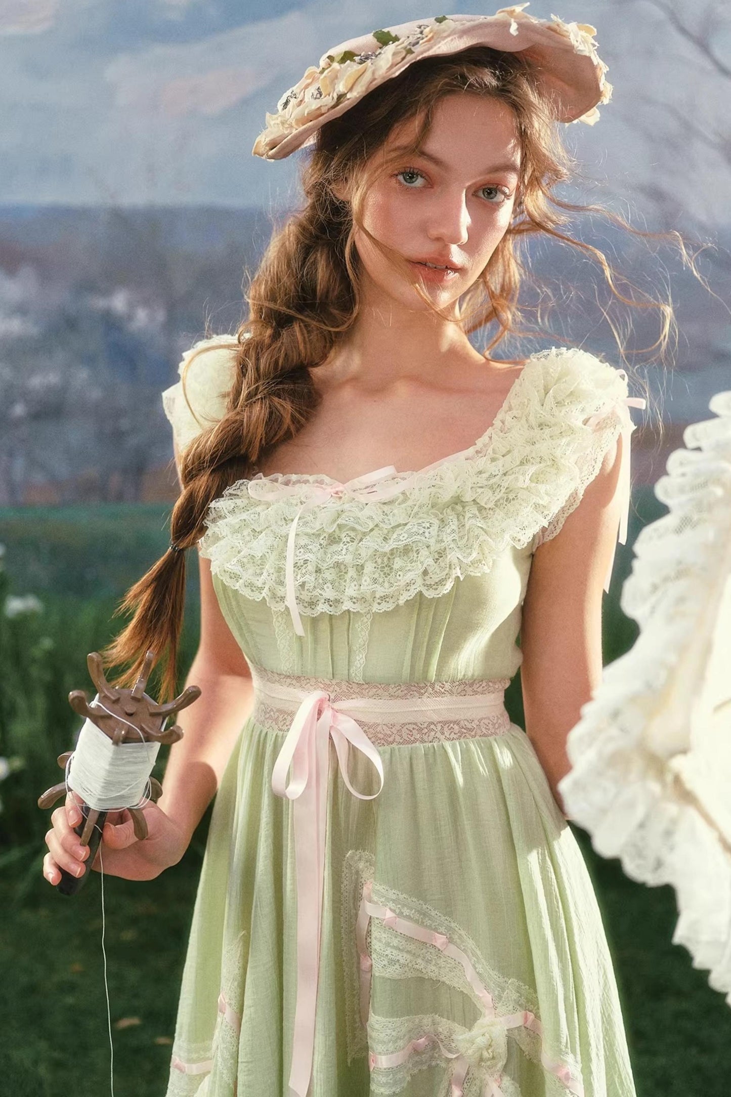 Lacemade Green Fairy Dress