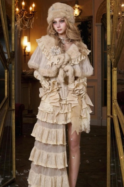 Slavic Sparkling Evening Corset Set-Up